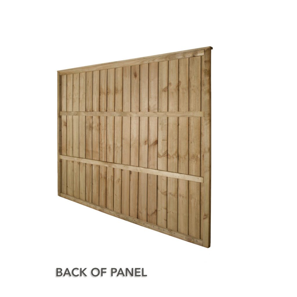 Forest Garden 6ft x 5ft Pressure Treated Closeboard Fence Panel – Pack of 5 5013053167809 2